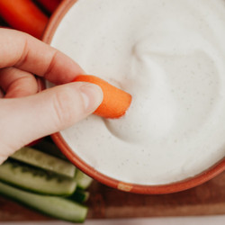 Whipped Cottage Cheese Dip