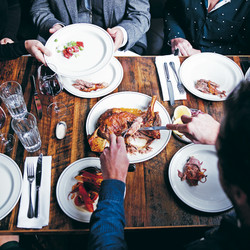 Cumulus Inc.'s Whole Slow-roasted Lamb Shoulder