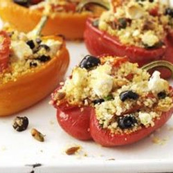 Mediterranean Stuffed Peppers