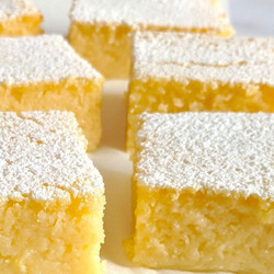 Impossible Lemon Bars