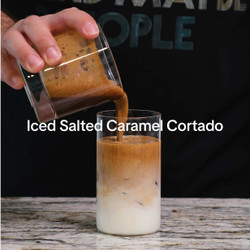 Healthy Iced Date Cortado