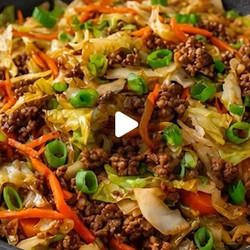 Chinese Cabbage And Ground Beef Stir Fry Recipe