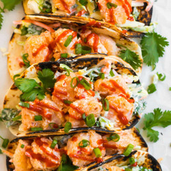 Bang Bang Shrimp Tacos