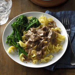 Beef In Onion Gravy