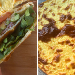 2-ingredient Cottage Cheese Flatbread Recipe