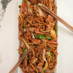 Chicken Lo Mein (video)