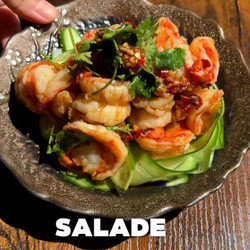 Salade Chinoise Aux Crevettes