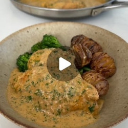 Creamy Garlic &amp; Paprika Chicken