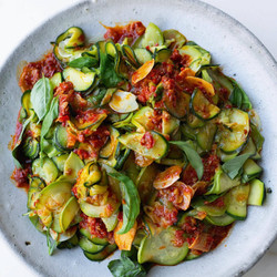 Ottolenghi’s Super-soft Courgettes With Harissa And Lemon