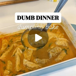 Trader Joe's Dumpling Bake