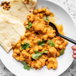 Cauliflower And Chickpea Masala