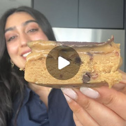 No-bake Date Caramel Cookie Dough Slices