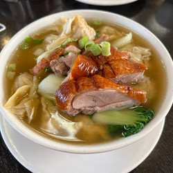 Roast Duck Wonton Soup