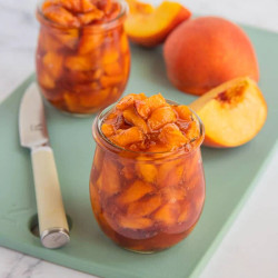 How To Make Roasted Peaches
