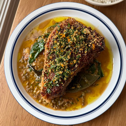 Pork Chop with Munggo Guisado