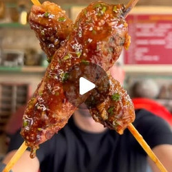 Freezer Bag Thai Pork Skewers With Nam Jim Jaew