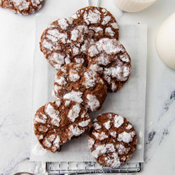 Chocolate Crinkle Cookies