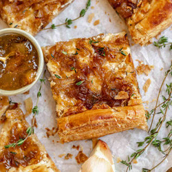 Caramelized Onion And Goat Cheese Tart