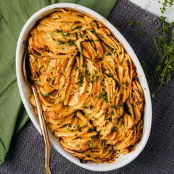Parmesan Baked Rutabaga