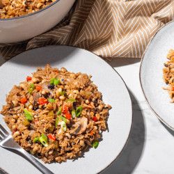 Dirty Rice With Mushrooms