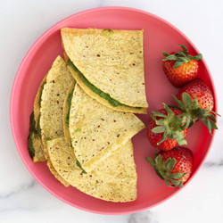 Easy Spinach Quesadillas