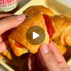 3 Ingredient Guava Cream Cheese Crescent Rolls