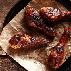 Maple Bourbon Drumsticks