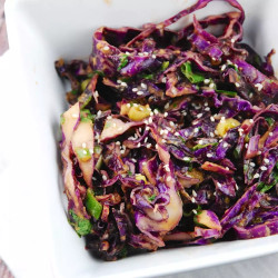 Asian Red Cabbage Salad Recipe