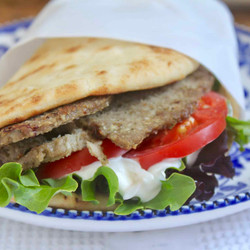 Homemade Greek Gyros (kebabs)