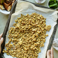 Baked Tofu Crumbles