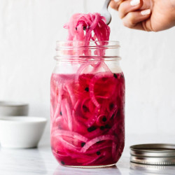 Quick Pickled Red Onions