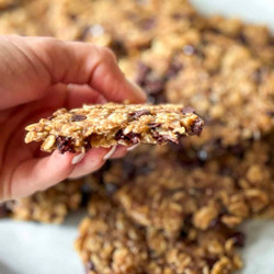 4 Ingredient Banana Oatmeal Cookies (healthy &amp; Easy)