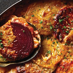 Rainbow Root Vegetable Gratin