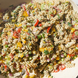 Creamy Vegan Pasta Salad