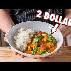 2 Dollar Curry Butter Chicken (but Cheaper)