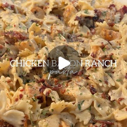 Cajun Chicken Bacon Ranch Pasta