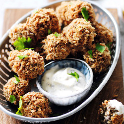 Haggis Croquettes With Whisky Sauce
