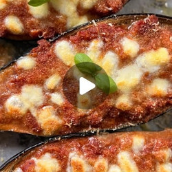 Gevulde Aubergines Uit De Oven
