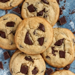 Keto Lupin Flour Chocolate Chip Cookies