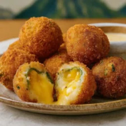 Fried Jalapeño Popper Bites