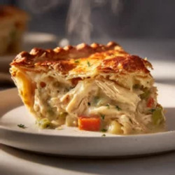 Golden Chicken Pot Pie With Buttery Crust