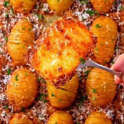 Batata Assada Com Queijo E Temperos