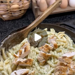 Healthier Homemade Higher Protein Alfredo