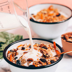 Carrot Cake Oatmeal (instant Pot Friendly!)