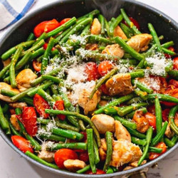 Chicken With Green Beans And Tomatoes