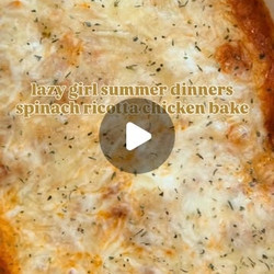 Spinach &amp; Ricotta Chicken Bake