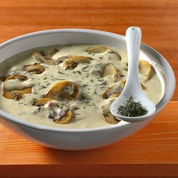Champignon-rahmsoße