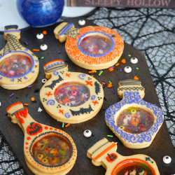 Halloween Potion Bottle Sugar Cookies