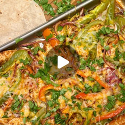 Sheet Pan Chicken Fajitas