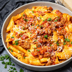 Easy Pork Ragu Pappardelle